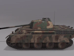 Panther G Tank 3D Model