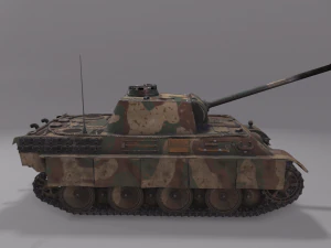 Panther G Tank 3D Model