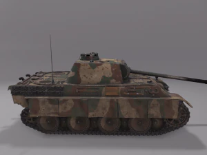 Panther G Tank 3D Model