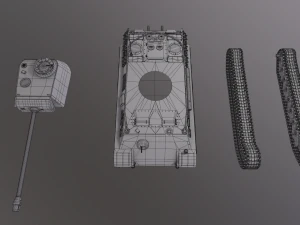 Panther G Tank 3D Model