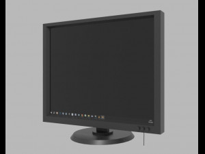 Computer monitor 3D Model