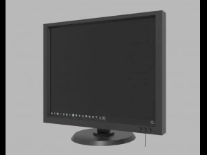 Монітор комп'ютера 3D Модель