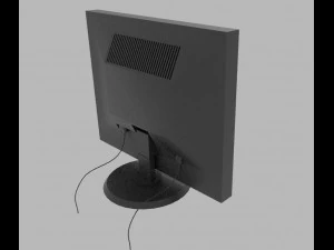 Computer monitor 3D Model