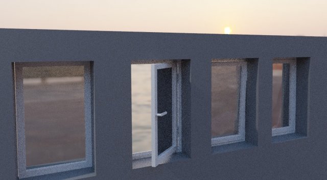 Designer window 3D Model .c4d .max .obj .3ds .fbx .stl .blend 