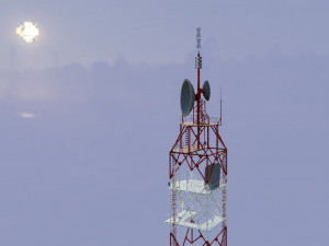 Television tower 3D Model