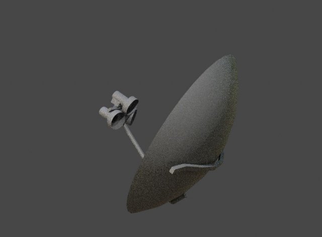 Satellite dish Modèle 3D .c4d .max .obj .3ds .fbx .stl .blend 