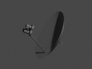 Satellite dish Modèle 3D