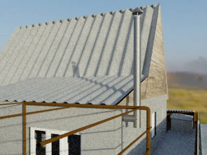 Flue 3D Model