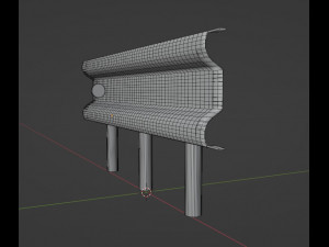The bumper Section 3D Model