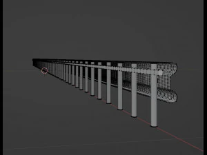 The bumper Section 3D Model