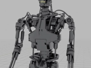 Terminator T800 3D Model