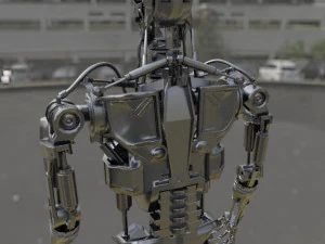 Terminator T800 3D Model