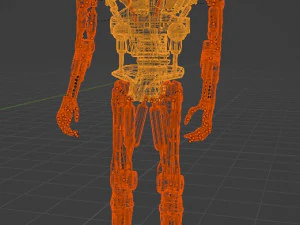 Terminator T800 3D Model