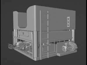 Box of paper for notes Terminator under the press 3D प्रिंट मॉडल