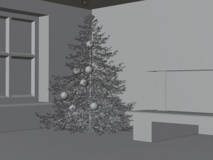 Christmas tree 3D 模型