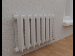 采暖散热器 3D 模型