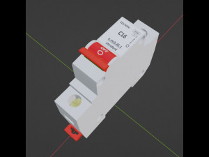 Ircuit breaker 3D Model