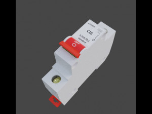 Ircuit breaker 3D Model