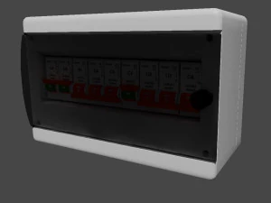 Box for automatic switches 3D Model