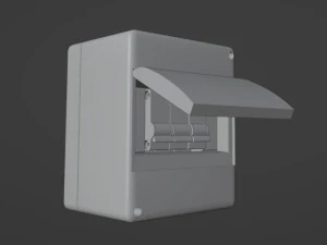 Box for automatic switches 3D Model