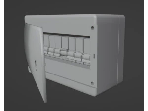 Box for automatic switches 3D Model