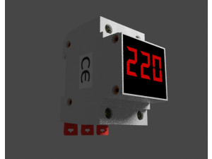 Voltmeter 3D 模型