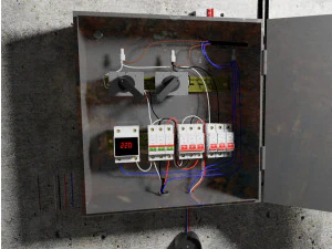 Електрична панель 3D Модель