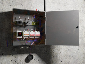 Electric panel Modèle 3D