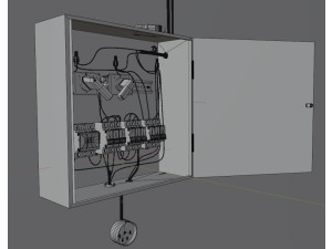Electric panel Modèle 3D