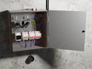 Electric panel Modèle 3D