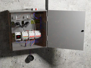 Electric panel 3D Model