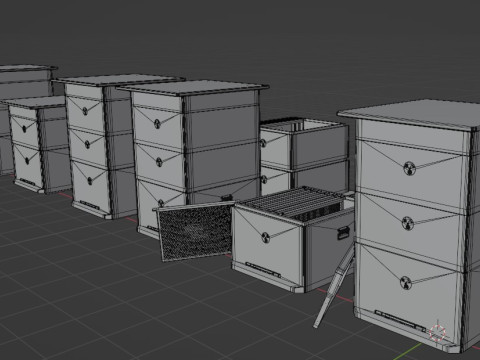 Beehive Model 3D