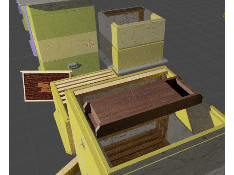 Beehive Model 3D
