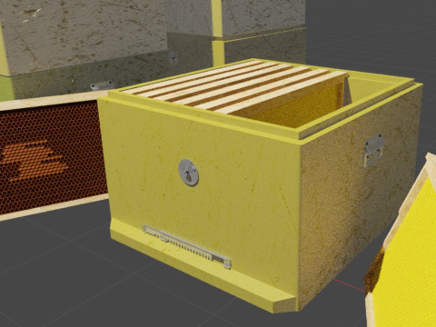 Beehive Model 3D