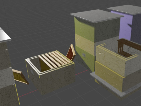 Beehive Model 3D