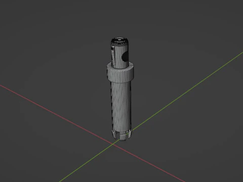 Key ring revolver drum 3D Model