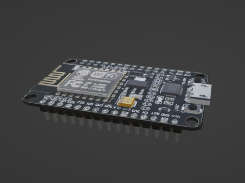 ESP8266 3D Modell