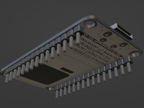 ESP8266 Model 3D