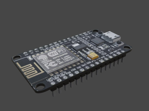 ESP8266 Model 3D