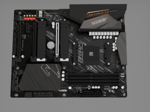 Gigabyte B550 AORUS Elite AX V2 Model 3D