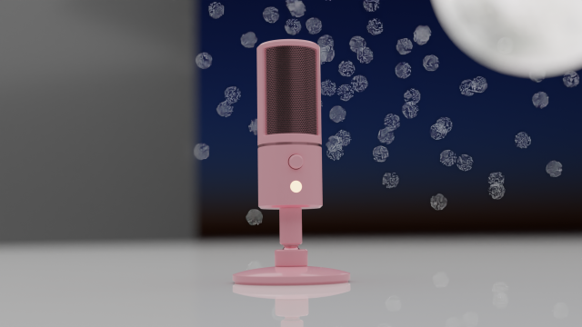 Seiren X Mic Modelo 3D .c4d .max .obj .3ds .fbx .stl .blend 