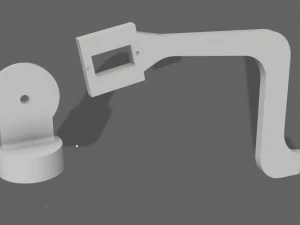 Robotarm met 9g Arduino-servo 3D Model