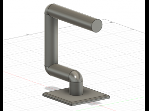 Spool holder scotch Model Cetak 3D