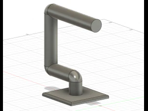 Porta-carretel escoc&ecirc;s Modelo de Impressão 3D