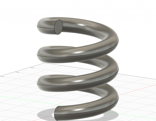 Spring Modello di stampa 3D .c4d .max .obj .3ds .fbx .stl .blend 