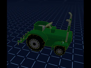 ट्रैक्टर 3D मॉडल