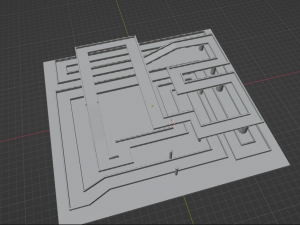 Go kart track Modelo 3D