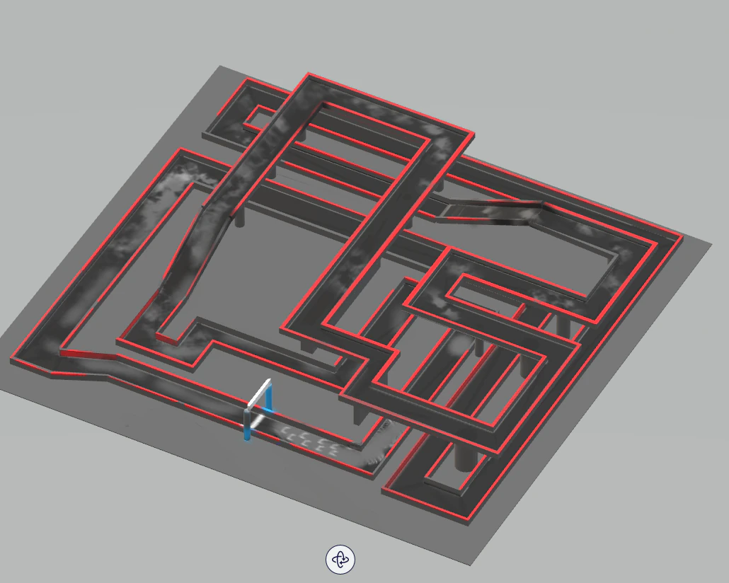 Go kart track 3D Model .c4d .max .obj .3ds .fbx .stl .blend 