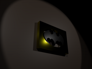 High Quality Batman Logo Pack Modelo 3D