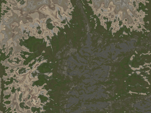 High Quality Mountain Modello 3D